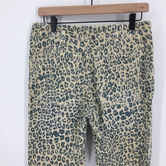 Anthropologie Leopard Print Pants - Picture 8 of 13